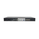 Tripp-Lite B064-008-01-IPG 8-Port Cat5 KVM over IP Switch with Virtual Media - 1 Local & 1 Remote User, 1U Rack-Mount, TAA (3)