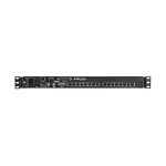 Tripp-Lite B064C-16-1-IP 16-Port Cat5 KVM over IP Switch - 19 in. LCD, 1 Remote or 1 Local User, 1U Rack-Mount, TAA (1)