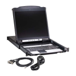 Tripp-Lite B064C-16-1-IP 16-Port Cat5 KVM over IP Switch - 19 in. LCD, 1 Remote or 1 Local User, 1U Rack-Mount, TAA (3)