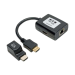 Tripp-Lite B126-1P1M-U-POC HDMI Over Cat5/6 Extender Kit Transmitter/Receiver for Video/Audio PoC Up to 100 ft. (30 m) TAA (0)