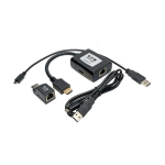 Tripp-Lite B126-1P1M-U-POC HDMI Over Cat5/6 Extender Kit Transmitter/Receiver for Video/Audio PoC Up to 100 ft. (30 m) TAA (4)