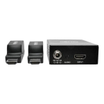 Tripp-Lite B126-2P2M-POC 2-Port HDMI over Cat5/6 Extender Kit, Box-Style Transmitter, 2 Mini Receivers, PoC, Up to 100 ft. (30 m), TAA (1)