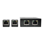 Tripp-Lite B126-2P2M-POC 2-Port HDMI over Cat5/6 Extender Kit, Box-Style Transmitter, 2 Mini Receivers, PoC, Up to 100 ft. (30 m), TAA (2)