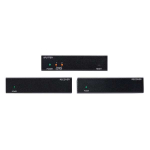 Tripp-Lite B127-002-D2H 2-Port DisplayPort to HDMI over Cat6 Splitter/Extender Kit, Transmitter/Dual Receivers, 4K 60 Hz, PoC, 125 ft., TAA (1)