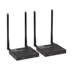 Tripp-Lite B127-1A1-WHD3 HDMI Over Wireless Extender Kit with IR 4K 60Hz 164 ft. (50 m) Wireless HDMI Switchable Channel (0)