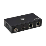 Tripp-Lite B127A-002-BHPH2 2-Port HDMI over Cat6 Extender Kit, Splitter/2x Pigtail Receivers - 4K 60 Hz, HDR, 4:4:4, PoC, 230 ft. (70.1 m), TAA (2)