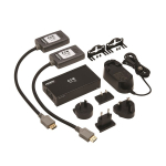 Tripp-Lite B127A-002-BHPH2 2-Port HDMI over Cat6 Extender Kit, Splitter/2x Pigtail Receivers - 4K 60 Hz, HDR, 4:4:4, PoC, 230 ft. (70.1 m), TAA (16)