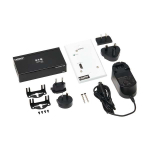 Tripp-Lite B127A-1A1-BDFH DisplayPort to HDMI over Cat6 Extender Kit, Box Transmitter/Wall Plate Receiver, 4K 60 Hz, 4:4:4, PoC, HDCP 2.2, 230 ft, TAA (8)