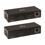 Tripp-Lite B127A-1A1-BHBH HDMI over Cat6 Extender Kit, KVM Support, 4K 60Hz, 4:4:4, USB/IR, PoC, HDR, HDCP 2.2, 230 ft., TAA (1)