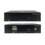Tripp-Lite B127A-1A1-BHBH HDMI over Cat6 Extender Kit, KVM Support, 4K 60Hz, 4:4:4, USB/IR, PoC, HDR, HDCP 2.2, 230 ft., TAA (3)
