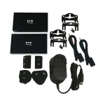 Tripp-Lite B127A-1A1-BHBH HDMI over Cat6 Extender Kit, KVM Support, 4K 60Hz, 4:4:4, USB/IR, PoC, HDR, HDCP 2.2, 230 ft., TAA (4)