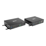 Tripp-Lite B127F-1A1-MM-DD DisplayPort over Fiber Extender Kit, Transmitter/Receiver, 4K, 4:4:4, RS-232, IR, Multimode LC, 985 ft. (300 m), TAA (0)