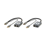 Tripp-Lite B127U-111-PHPH 1-Port HDMI over Cat6 Extender Kit, Pigtail Transmitter/Receiver, 4K 60 Hz, HDR, 4:4:4, 230 ft. (70.1 m), TAA (1)
