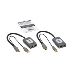 Tripp-Lite B127U-111-PHPH 1-Port HDMI over Cat6 Extender Kit, Pigtail Transmitter/Receiver, 4K 60 Hz, HDR, 4:4:4, 230 ft. (70.1 m), TAA (7)