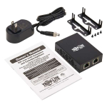 Tripp-Lite B140-002 2-Port DVI Over Cat5/6 Splitter/Extender Box-Style Transmitter for Video DVI-D Single Link 200 ft. (60 m) TAA (2)