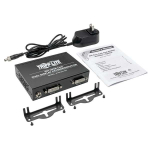Tripp-Lite B140-002-DD 2-Port DVI over Cat5/6 Splitter/Extender, Box-Style Transmitter for Video, Dual-Display DVI-D, 200 ft. (60 m), TAA (3)