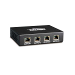 Tripp-Lite B140-004 4-Port DVI over Cat5/6 Splitter/Extender, Box-Style Transmitter for Video, DVI-D Single Link, 200 ft. (60 m), TAA (1)