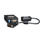 Tripp-Lite B140-101X DVI over Cat5/6 Active Extender Kit, Box-Style Transmitter/Receiver for Video, Up to 200 ft. (60 m), TAA (2)
