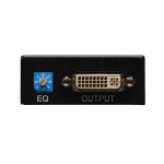 Tripp-Lite B140-1A0 DVI over Cat5/6 Active Extender, Box-Style Remote Receiver for Video, DVI-I Single Link, Up to 200 ft. (60 m), TAA (1)