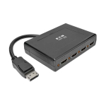 Tripp-Lite B156-004-HD-V2 4-Port DisplayPort to HDMI Multi-Monitor Splitter, MST Hub, 4K 60Hz UHD, DP1.2, TAA (0)