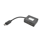 Tripp-Lite B157-002-VGA 2-Port DisplayPort to VGA Hub DP1.2 TAA (0)