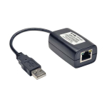 Tripp-Lite B203-101-PNP 1-Port Plug-and-Play USB 2.0 over Cat5/Cat6 Extender Kit, Transmitter & Receiver, USB up to 164.04 ft. (50M), TAA (3)