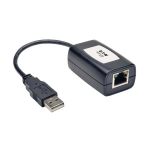 Tripp-Lite B203-101-PNPINT 1-Port USB over Cat5/Cat6 Extender Kit - Plug and Play, International Plug Adapters, 164 ft. (50 m) (3)