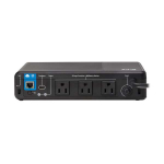 Tripp-Lite BC350RNC 350VA 210W 120V Standby Cloud-Connected UPS Remote Monitoring 3 NEMA 5-15R Outlets (Surge + Battery Backup) 5-15P Plug Desktop (1)