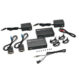 Tripp-Lite BHDBT-K-SI-LR HDBaseT HDMI Over Cat5e/6/6a Extender Kit with Serial and IR Control, 4K x 2K 30 Hz UHD / 1080p 60 Hz, Up to 328 ft. (100 m) (4)