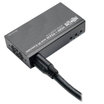 Tripp-Lite BHDBT-K-SI-LR HDBaseT HDMI Over Cat5e/6/6a Extender Kit with Serial and IR Control, 4K x 2K 30 Hz UHD / 1080p 60 Hz, Up to 328 ft. (100 m) (3)