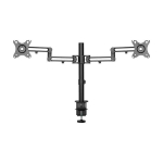 Tripp-Lite DDR1327SDFC-1 Dual-Monitor Flex-Arm Desktop Clamp for 13" to 27" Displays (1)