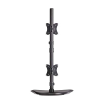 Tripp-Lite DDR1527SDC Dual Vertical Flat-Screen Desk Stand/Clamp Mount, 15 in. to 27 in. Flat-Screen Displays (1)