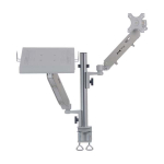 Tripp-Lite DDR1732NBMTAA Full-Motion Desktop Clamp for Laptop and 17" to 32" Monitor, Aluminum, TAA (7)