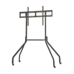 Tripp-Lite DMCS5585WL Rolling TV Cart for 55" to 85" Displays, Wide Legs, Locking Casters (2)