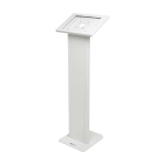 Tripp-Lite DMTBS13 Secure Freestanding Tablet Mount Floor Stand for 13 in. Tablets, White (3)