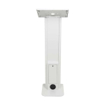 Tripp-Lite DMTBS13 Secure Freestanding Tablet Mount Floor Stand for 13 in. Tablets, White (6)