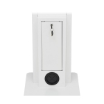Tripp-Lite DMTBS13 Secure Freestanding Tablet Mount Floor Stand for 13 in. Tablets, White (8)