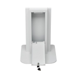 Tripp-Lite DMTBS13 Secure Freestanding Tablet Mount Floor Stand for 13 in. Tablets, White (9)