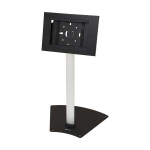 Tripp-Lite DMTBS911 Secure Tablet Mount Floor Stand, Height-Adjustable, Black/Silver (1)