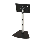 Tripp-Lite DMTBS911 Secure Tablet Mount Floor Stand, Height-Adjustable, Black/Silver (2)