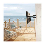 Tripp-Lite DWM3780XOUT Outdoor Full-Motion TV Wall Mount with Fully Articulating Arm for 37" to 80" Flat-Screen Displays (1)