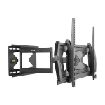 Tripp-Lite DWMSC3780MUL Heavy-Duty Full-Motion Security TV Wall Mount for 37" to 80", Flat or Curved, UL Certified (2)