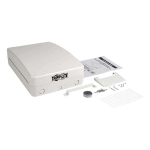 Tripp-Lite EN1812 Wireless Access Point Enclosure with Lock - Surface-Mount, Plastic Construction, 18 x 12 in. (8)