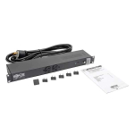 Tripp-Lite IBAR12-20T Isobar 12-Outlet Network Server Surge Protector, 15 ft. Cord with L5-20P Plug, 3840 Joules, Diagnostic LEDs, 1U Rackmount (5)