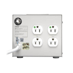 Tripp-Lite IS500HG Isolator Series 120V 500W UL 60601-1 Medical-Grade Isolation Transformer with 4 Hospital-Grade Outlets (2)