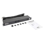 Tripp-Lite ISOBAR12ULTRA Isobar 12-Outlet Network Server Surge Protector, 15 ft. Cord, 3840 Joules, Diagnostic LEDs, 1U Rackmount, Metal Housing (5)