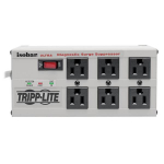 Tripp-Lite ISOBAR6 ULTRA Isobar 6-Outlet Surge Protector 6 ft. Cord with Right-Angle Plug 3330 Joules Diagnostic LEDs Metal Housing (2)