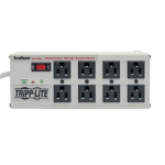 Tripp-Lite ISOBAR8 ULTRA Isobar 8-Outlet Surge Protector 12 ft. Cord with Right-Angle Plug 3840 Joules Diagnostic LEDs Metal Housing (2)