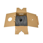 Tripp-Lite N022-01K-GY Cat5e 350 MHz Solid Core (UTP) PVC Bulk Ethernet Cable Gray 1000 ft. (304.8 m) TAA (1)