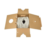 Tripp-Lite N022-01K-WH Cat5e 350 MHz Solid Core (UTP) PVC Bulk Ethernet Cable White 1000 ft. (304.8 m) TAA (1)